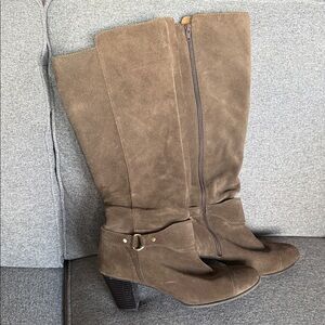 Giani Bernini Brown Heeled Boots